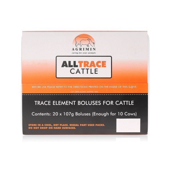 All Trace Bolus for Cattle - 20 Boluses