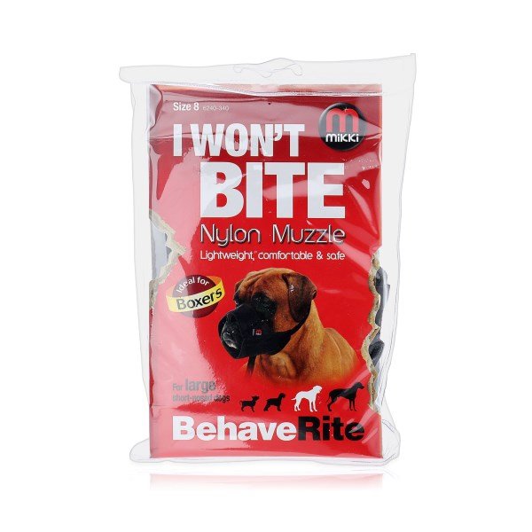 Mikki Nylon Muzzle - Size 8 Boxer