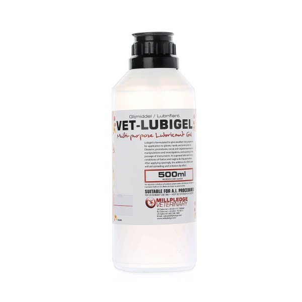 Vet Lubigel Clear with Applicator 500ml
