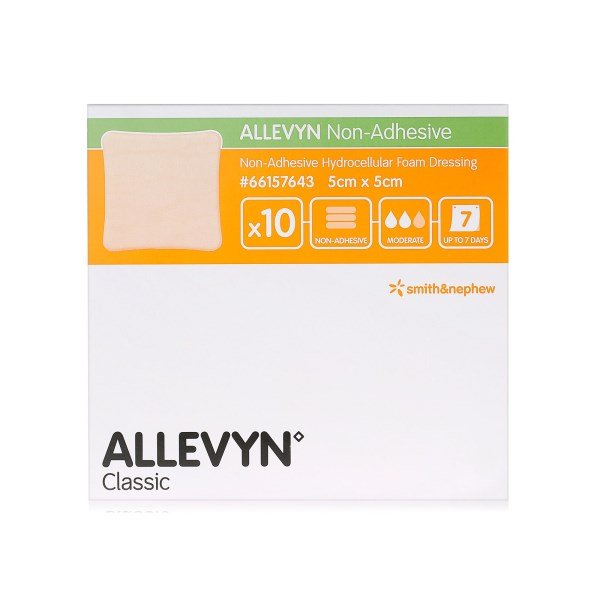 Allevyn Dressing 5cm x 5cm - Pack of 10