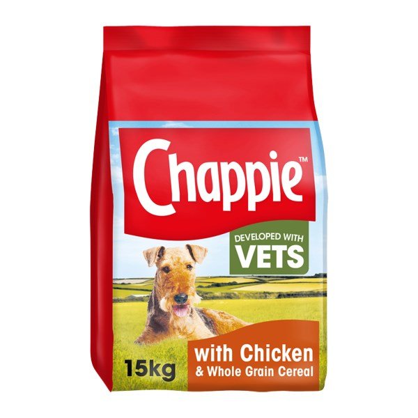 Chappie Complete Dog Chicken & Whole Grain Cereal - 15kg