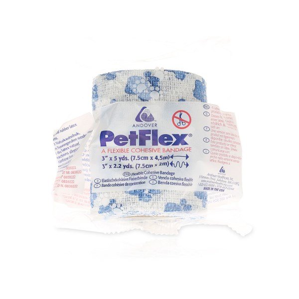 PetFlex Bandage Paw Print - 7.5cm