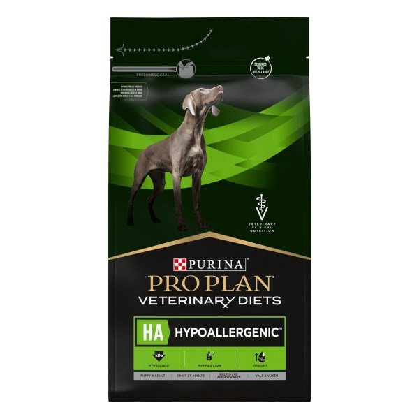 PRO PLAN VETERINARY DIETS HA Hypoallergenic Dry Dog Food 3kg