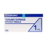 Syringe Terumo Disposable Luer Slip Concentric 3 Part - Box of 100