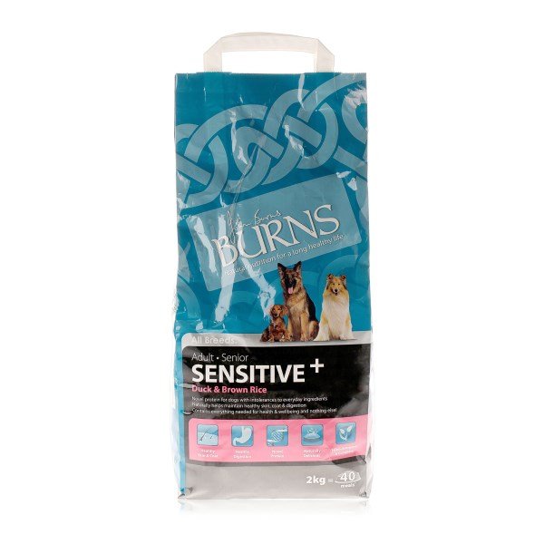 Burns Adult Dog Sensitive Duck & Brown Rice - 2kg