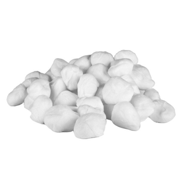 Gauze Balls Extra large 5cm 5.5g x50 Zorbs