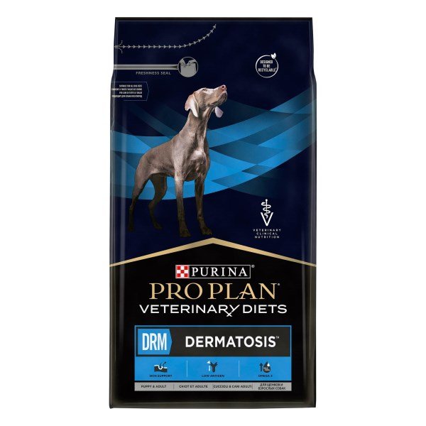 PRO PLAN VETERINARY DIETS DRM Dermatosis Dry Dog Food 3kg