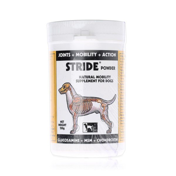 Stride Powder Joints and Mobility Supplement for Dogs - 150g