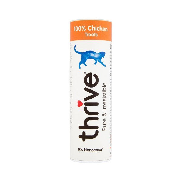 Thrive Chicken Cat Treats - 25g Tubes