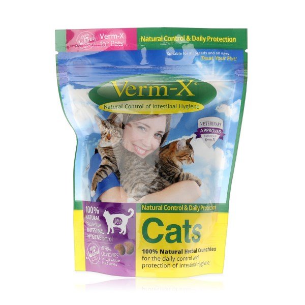 Verm-X Crunchies for Cats - 120g