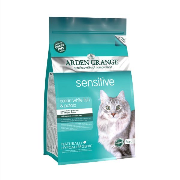 Arden Grange Adult Cat Sensitive 2kg