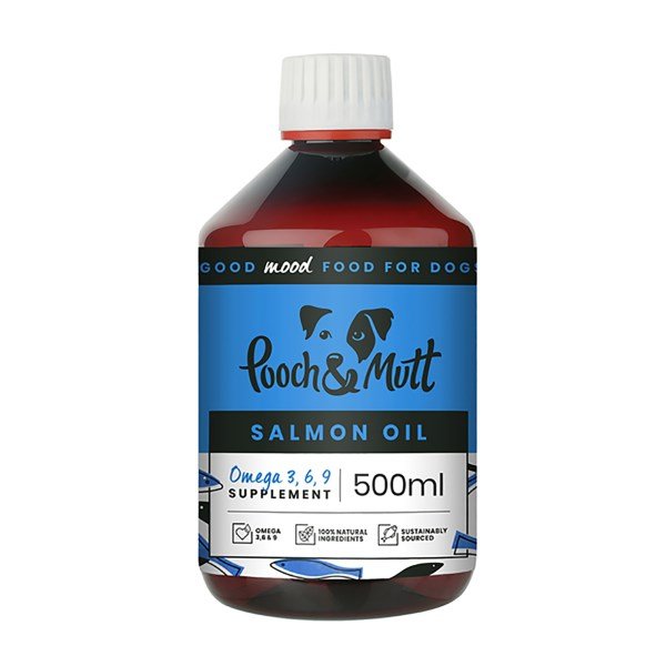 Salmon Oil Omega 3 Supplement for Dogs 500ml