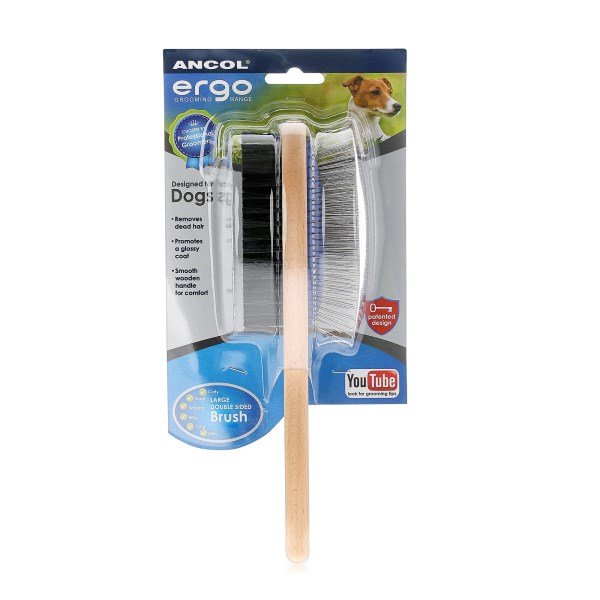 Ancol Large Double Sided Dog Brush