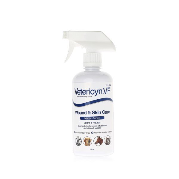 Vetericyn VF Liquid Wound & Skin Care Spray - 500ml
