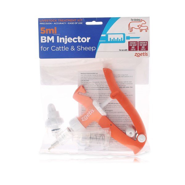Zoetis Cattle & Sheep 5ml BM Injector