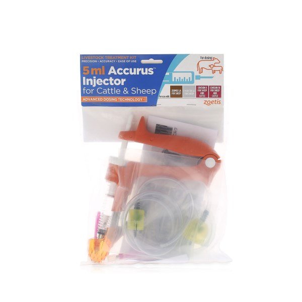 Zoetis Cattle & Sheep 5ml Accurus Injector