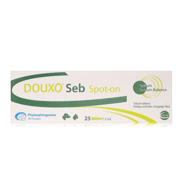 Douxo Seb Spot On - 25 x 2ml Pipettes