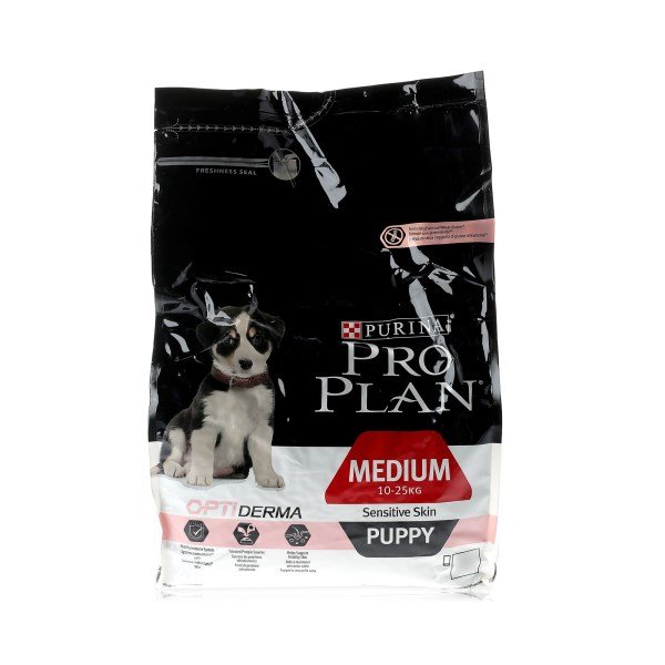 PRO PLAN Medium Puppy Sensitive Skin Salmon Dry Dog Food 3kg