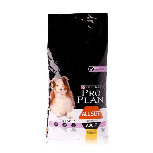 PRO PLAN All Sizes Performance Chicken Dry Dog Food 14kg