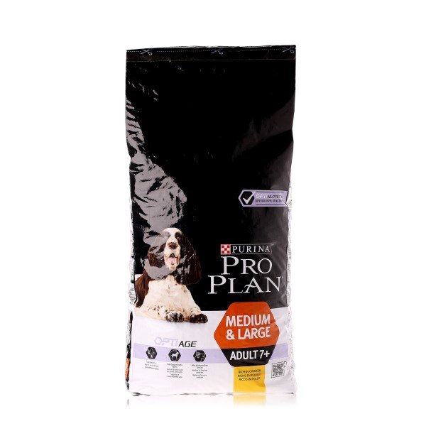 PRO PLAN Medium & Large Senior Age Defence 7+ Chicken Dry Dog Food 14kg