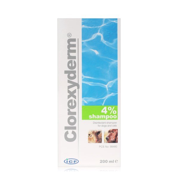 Clorexyderm 4% Shampoo - 200ml