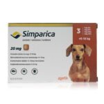 Simparica Palatable Tablets for Dogs x 3