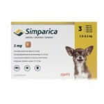 Simparica Palatable Tablets for Dogs x 3