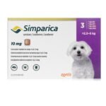Simparica Palatable Tablets for Dogs x 3
