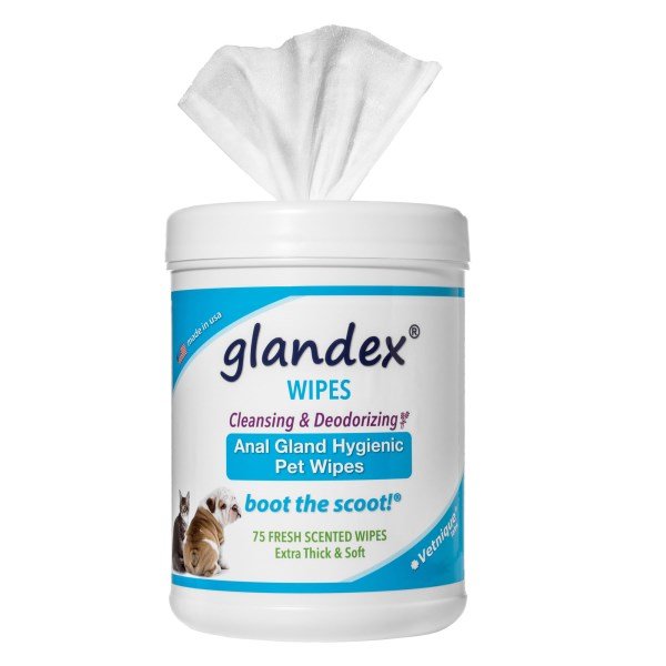 Glandex Anal Gland Wipes x 75 Wipes