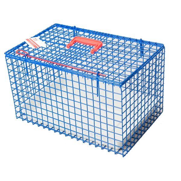 Blue Wire Cat Basket + Tray