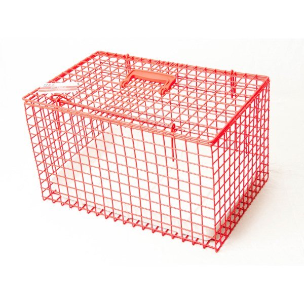 Red Wire Cat Basket + Tray
