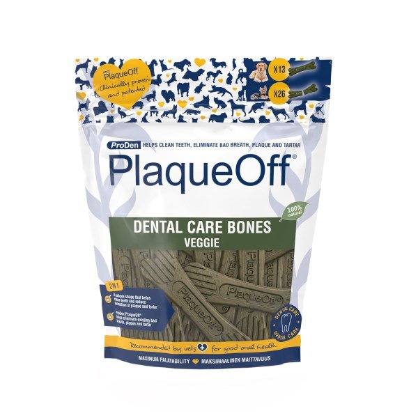 Plaque Off Dental Bones Veggie Fusion