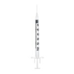 Insulin Syringe Sol-V U-100 3 Part - Box of 100
