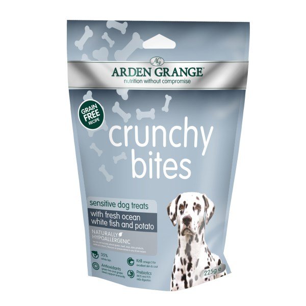 Arden Grange Dog Crunchy Bites Sensitive 225g