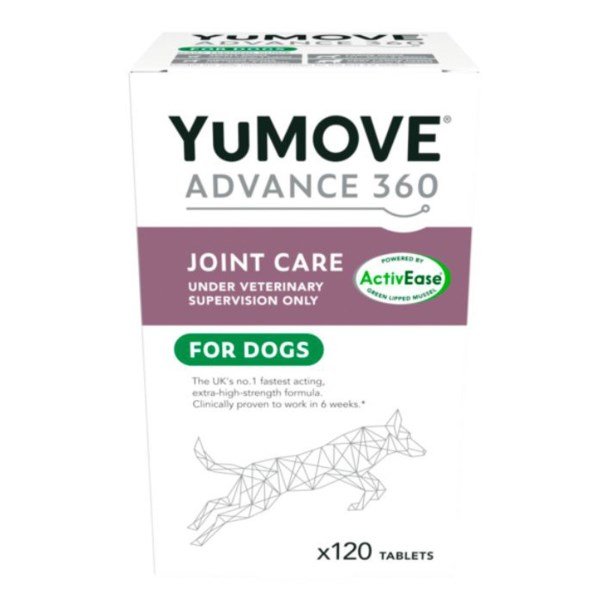 YuMOVE Advance 360 Dog Tablets x 120