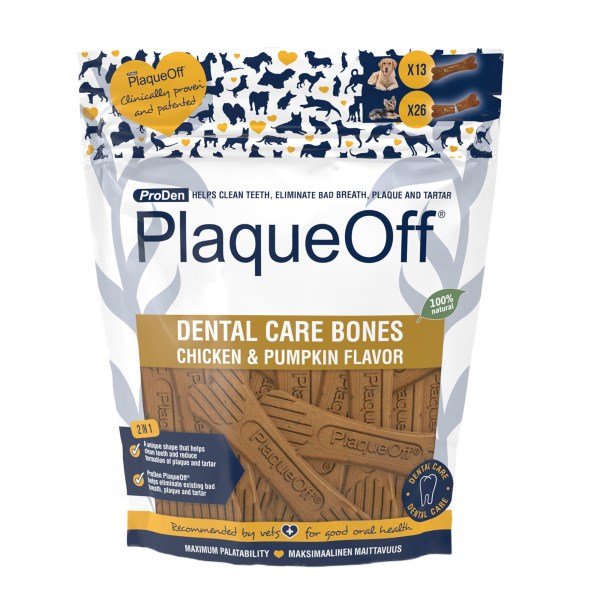 Plaque Off Dental Bones - Chicken & Pumpkin
