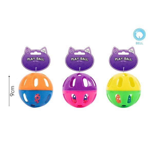 Double Action Cat Play Ball