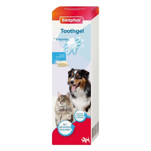 Beaphar Liver Flavoured Toothgel for Dogs & Cats 100g