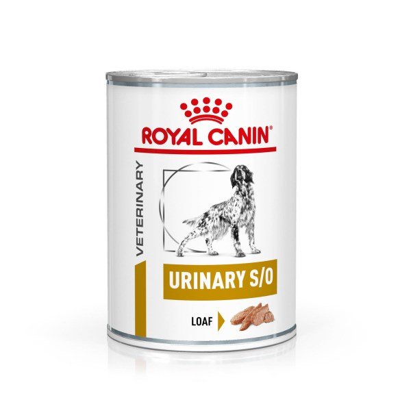 Royal Canin Veterinary Health Nutrition Canine Urinary S/O Loaf 410g x 12
