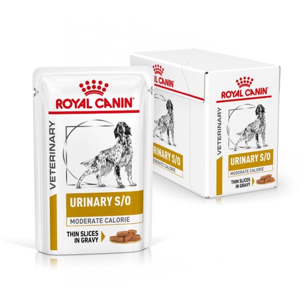 Royal Canin Veterinary Health Nutrition Canine Urinary S/O Moderate Calorie 100g x 48
