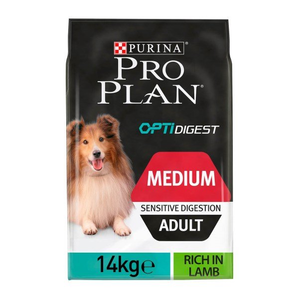 PRO PLAN Medium Sensitive Digestion Lamb Dry Dog Food 14kg