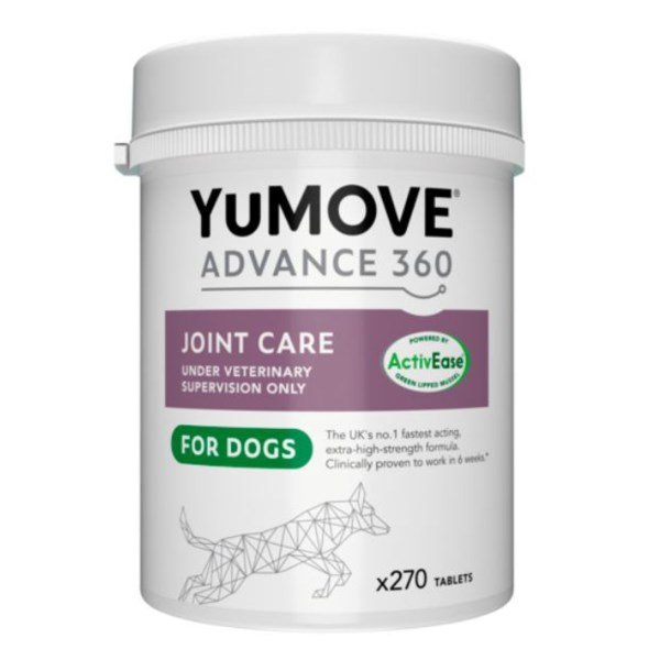 YuMOVE Advance 360 Dog Tablets x 270
