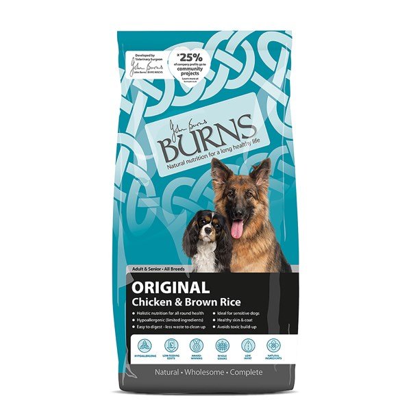 Burns Canine Adult Original Chicken & Brown Rice - 12kg