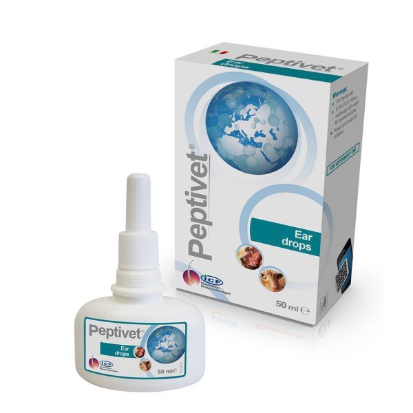 Peptivet Ear Drops - 50ml
