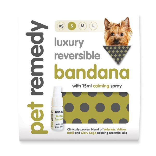 Pet Remedy Calming Bandana Kit - Small