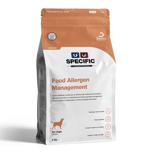 Specific Canine Food Allergen Management CDD-HY - 2kg
