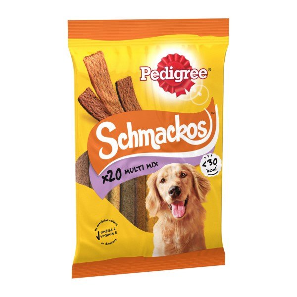 Pedigree Schmackos Meat Variety 144g x 9
