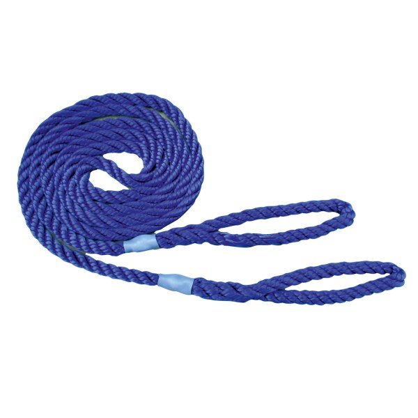 Blue Calving Rope 2 Loop - 6mm x 1.8 Metre