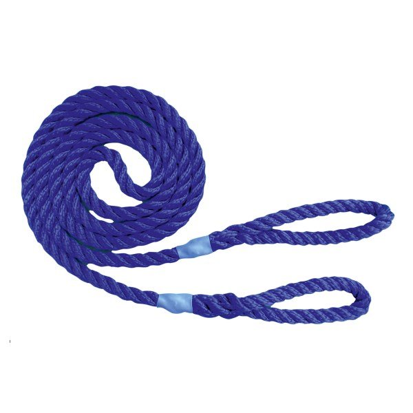 Blue Calving Rope 2 Loop - 8mm x 1.8 Metre