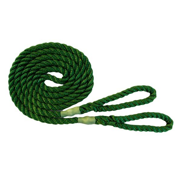 Green Calving Rope 2 Loop - 8mm x 1.8 Metre